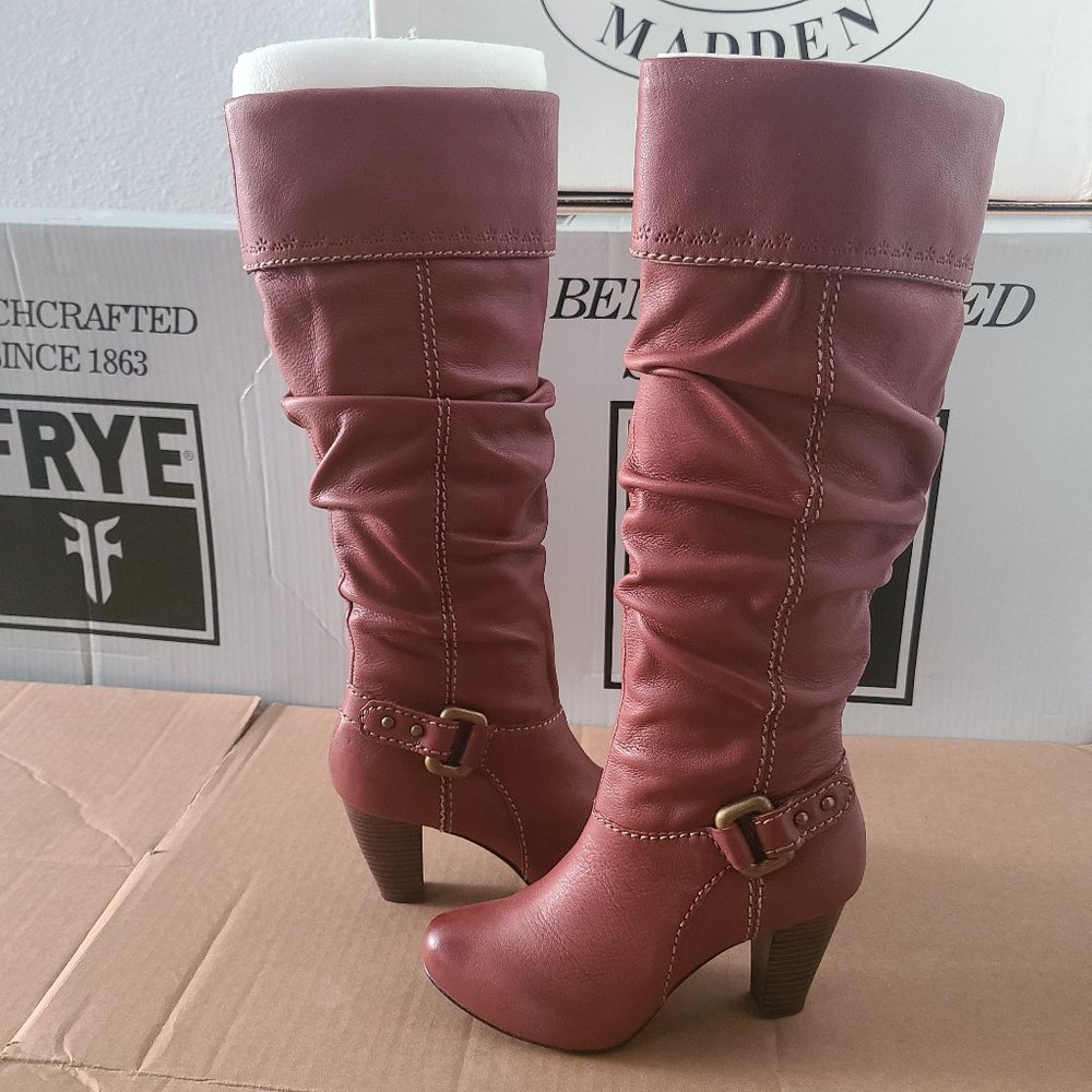 NWOB FOSSIL Leather Boots